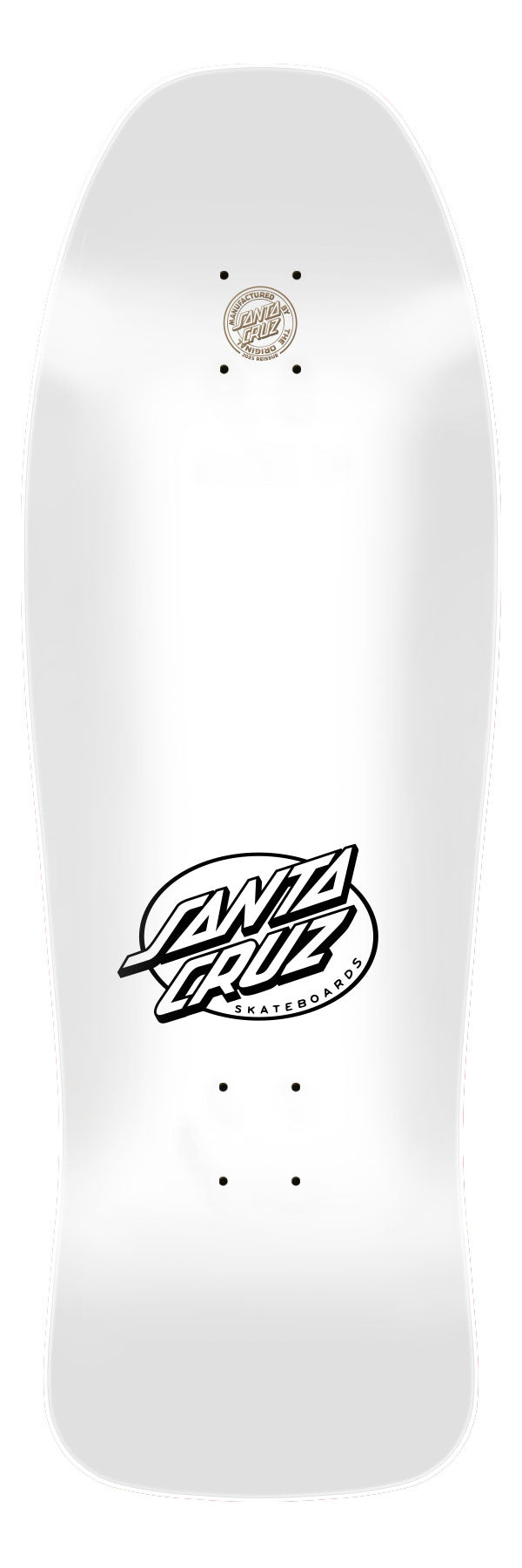 SANTA CRUZ KENDALL "SNAKE" WHITE 9.975" SKATEBOARD DECK