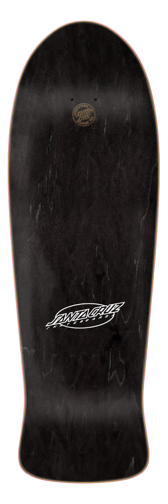 SANTA CRUZ SLASHER SILVER FOIL 10.1" SKATEBOARD DECK - One Revolver Surfboards