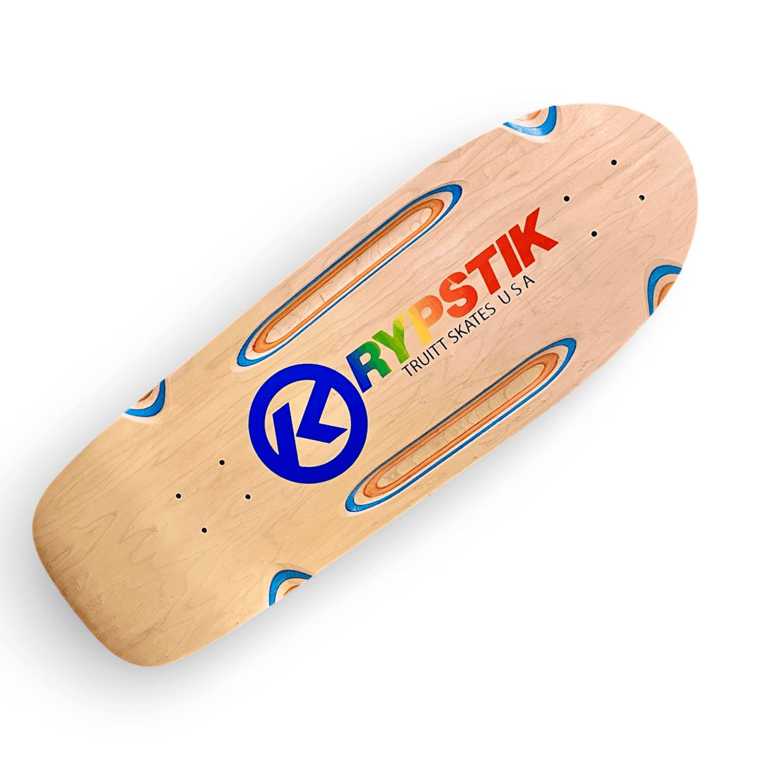 Krypstik Routed 10”x30” Limited Edition Deck HAND-PAINTED (1 of 10) - Skateboard Decks - One Revolver Surfboards