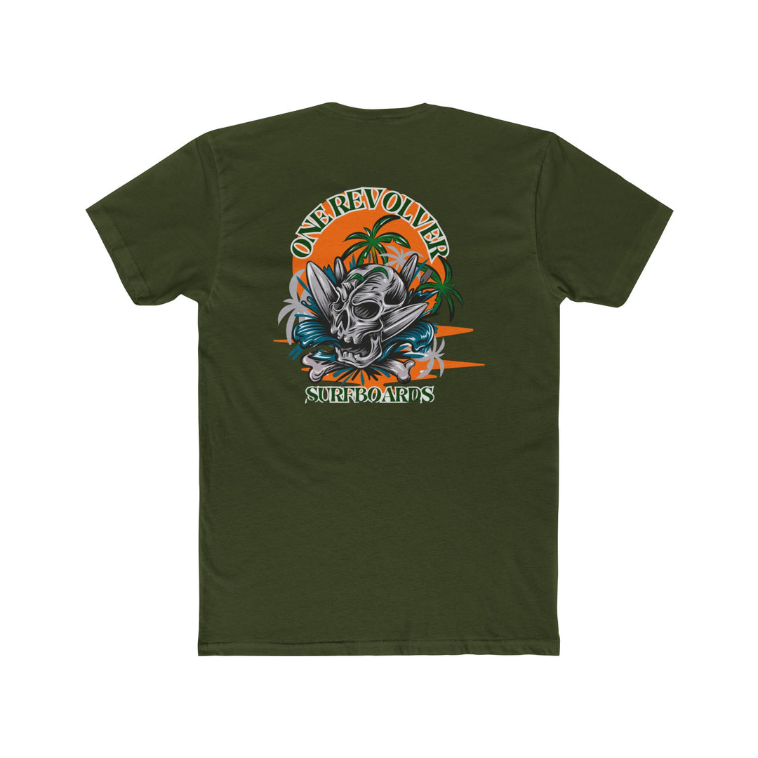 One Revolver Surfboards Skull Graphic T-Shirt