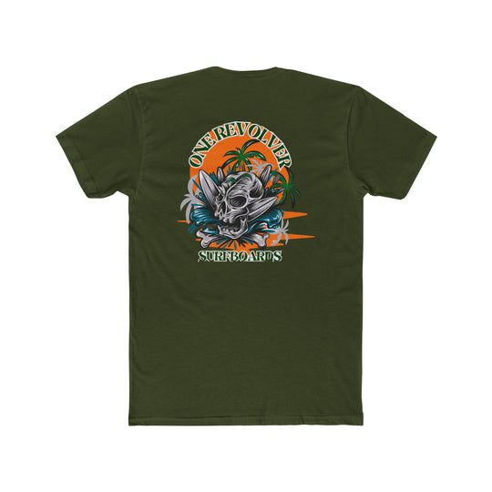 One Revolver Surfboards Skull Graphic T-Shirt