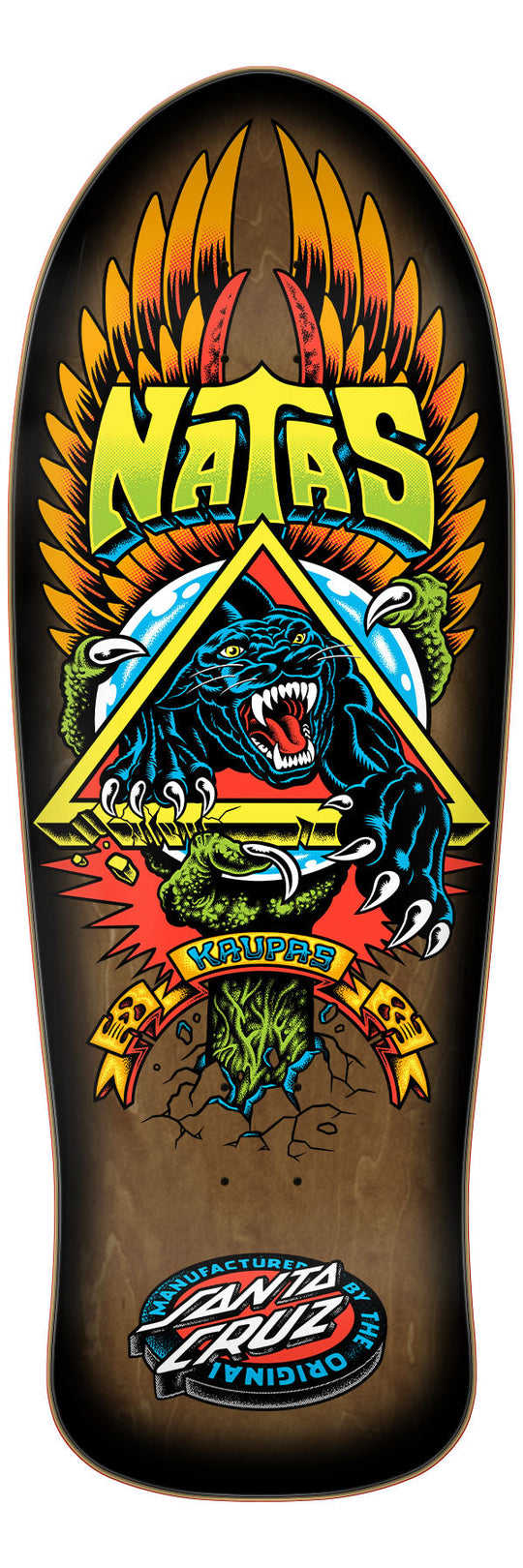 SANTA CRUZ NATAS KAUPAS PANTHER 10.538" SKATEBOARD DECK