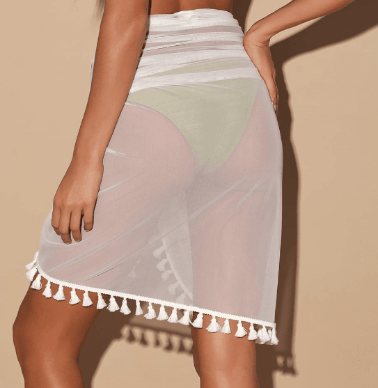 SOLID SARONG WITH TASSELS - One Revolver Surfboards