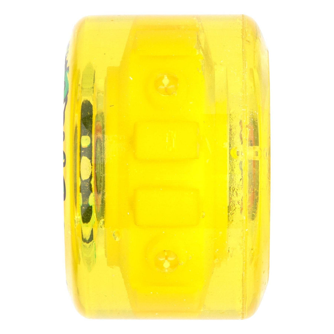 Slime Balls Gator Swamp Spew Light Ups OG Slime Yellow 60mm 78a Skateboard Wheels - One Revolver Surfboards