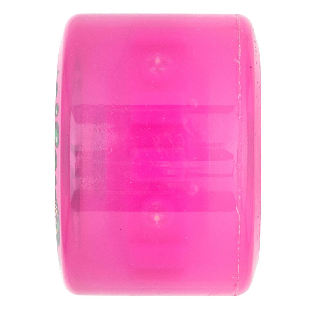 Slime Balls Gator Swamp Spew Light Ups OG Slime Pink 66mm 78a Skateboard Wheels - One Revolver Surfboards