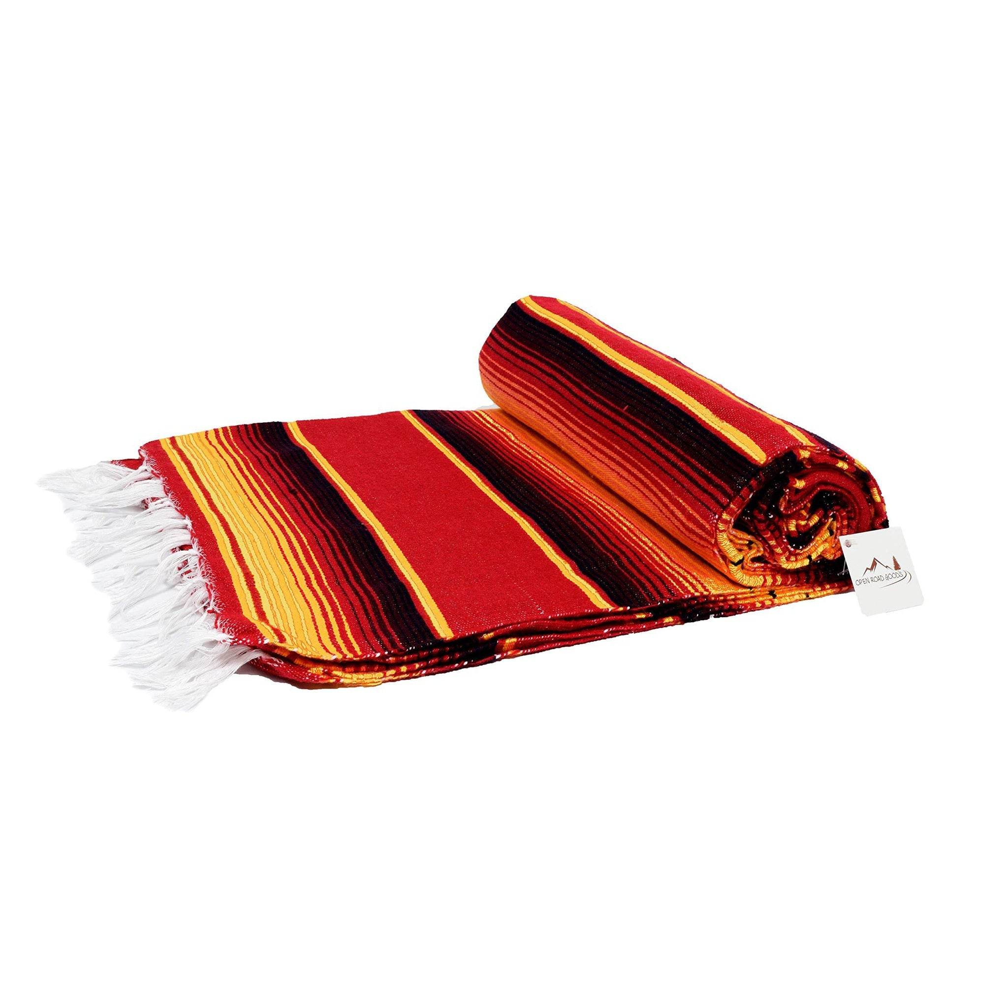 Isla Serape Red Fire blanket - One Revolver Surfboards