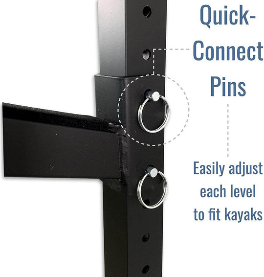 Kona SUP & Surfboard Storage | Indoor Adjustable Rack | 4 Level - One Revolver Surfboards