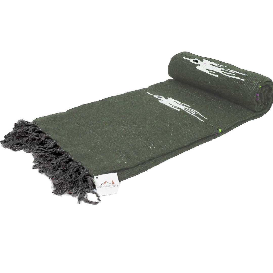 Olive Green Thunderbird Blanket - One Revolver Surfboards