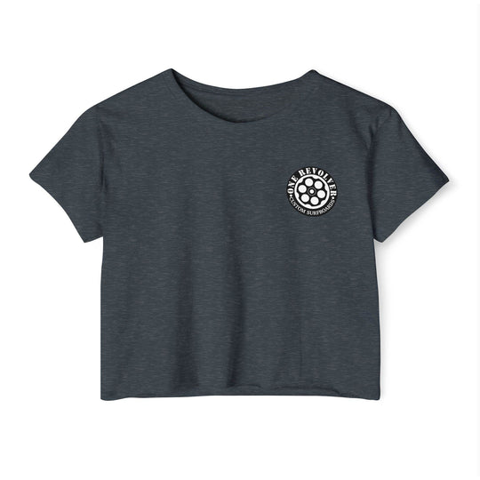 Tropical Dream Crop Tee – Women’s Surf-Inspired Crop Top - One Revolver Surfboards