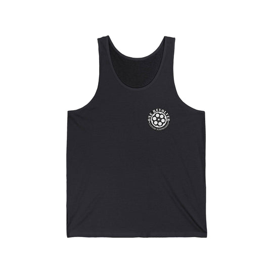 80's Vibe Tank Top – One Revolver Surfboards Unisex Retro Surf Tank - One Revolver Surfboards