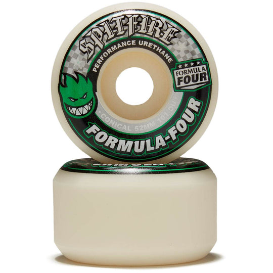 SPITFIRE F4 CONICAL 52MM 101a SKATEBOARD WHEELS - One Revolver Surfboards