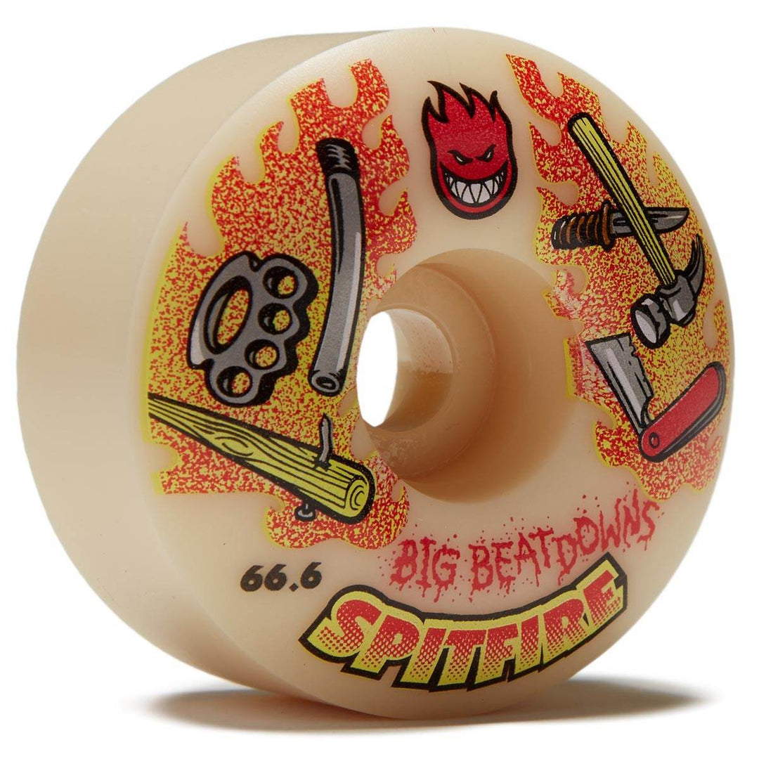 SPITFIRE F4 BIG BEATDOWNS CLASSIC 66.6MM SKATEBOARD WHEELS - One Revolver Surfboards