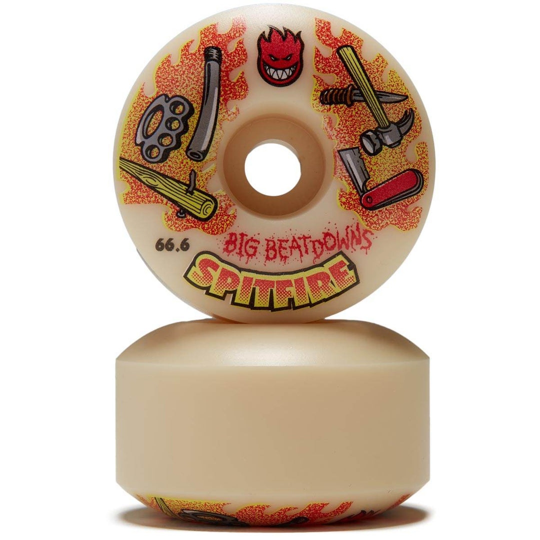 SPITFIRE F4 BIG BEATDOWNS CLASSIC 66.6MM SKATEBOARD WHEELS - One Revolver Surfboards