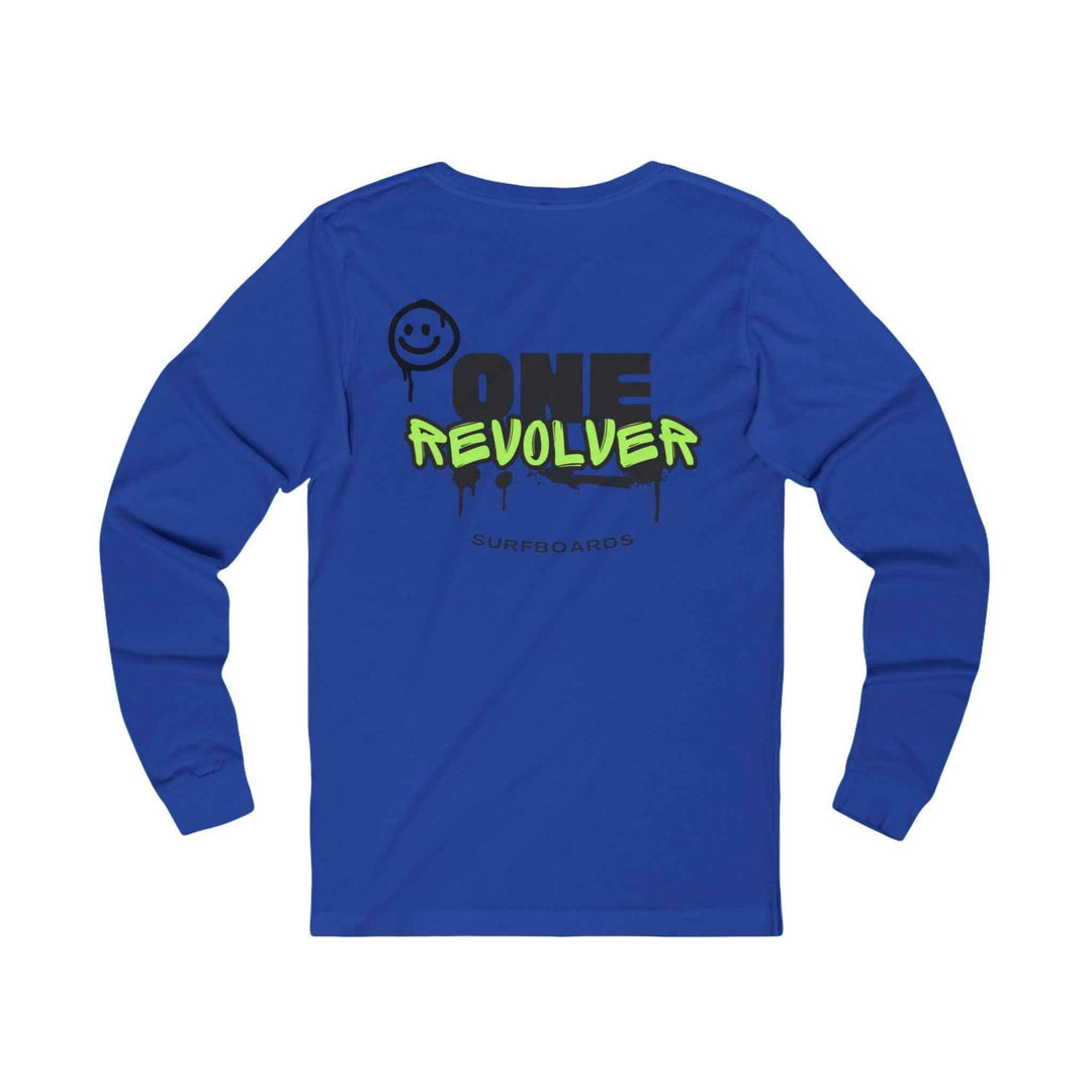 Graffiti Smile Long Sleeve Tee – One Revolver Unisex Street-Surf Shirt - One Revolver Surfboards