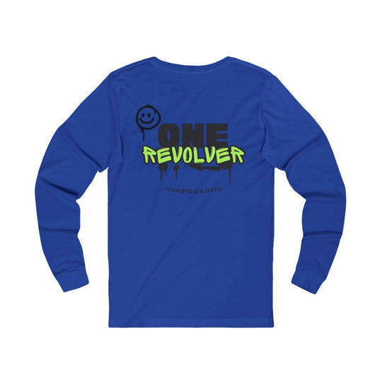 Graffiti Smile Long Sleeve Tee – One Revolver Unisex Street-Surf Shirt - One Revolver Surfboards
