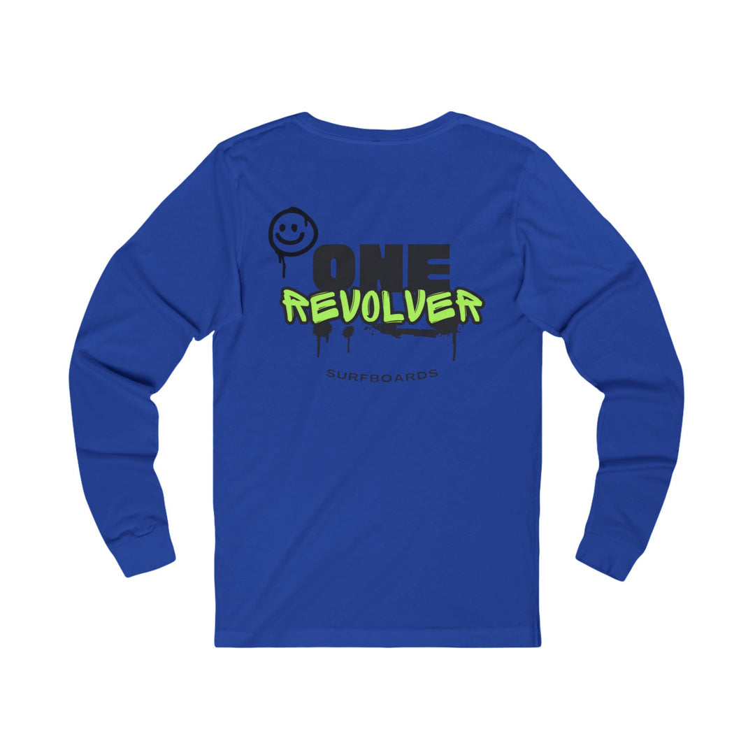 One Revolver Surfboards Graffiti Smile Long Sleeve Tee – Unisex Fit