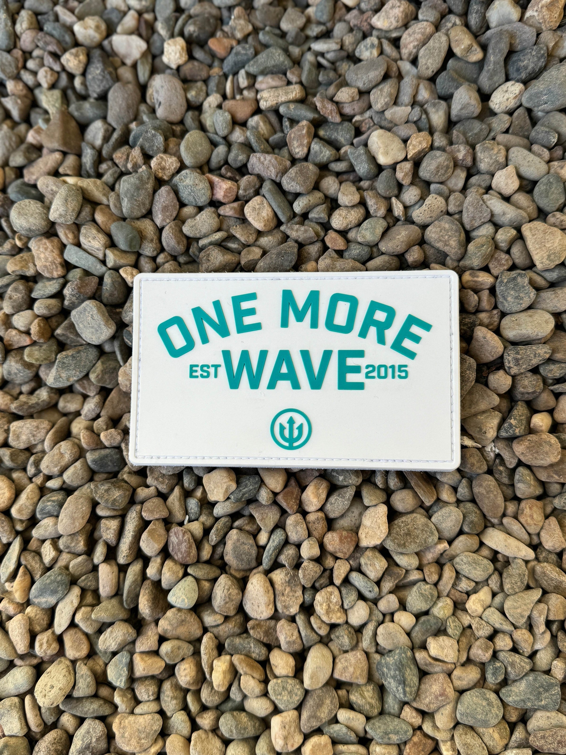 One More Wave 2015 PVC patch - One Revolver Surfboards