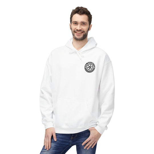 Smile Hoodie by One Revolver Surfboards – Unisex Midweight Softstyle Fleece