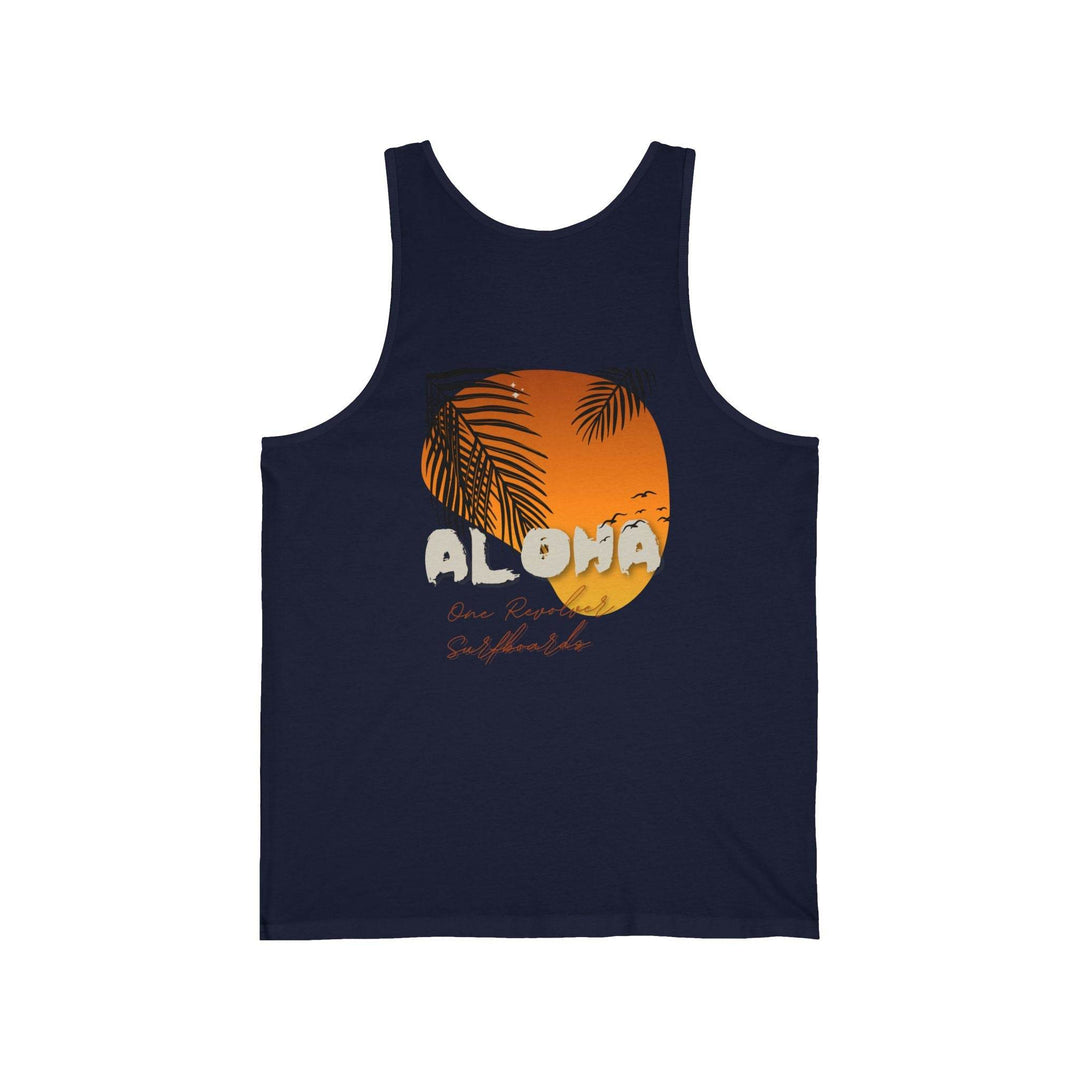 Aloha Tank Top – One Revolver Unisex Lightweight Surf Tank - One Revolver Surfboards