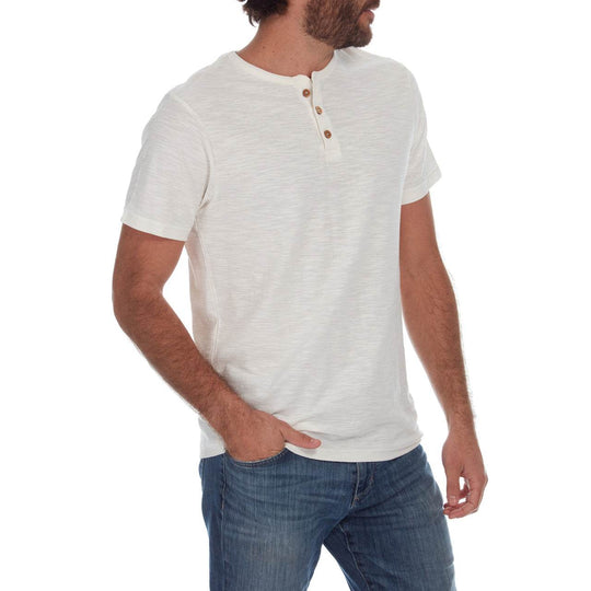 Noel Solid Slub Henley - One Revolver Surfboards