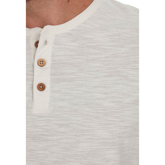 Noel Solid Slub Henley - One Revolver Surfboards
