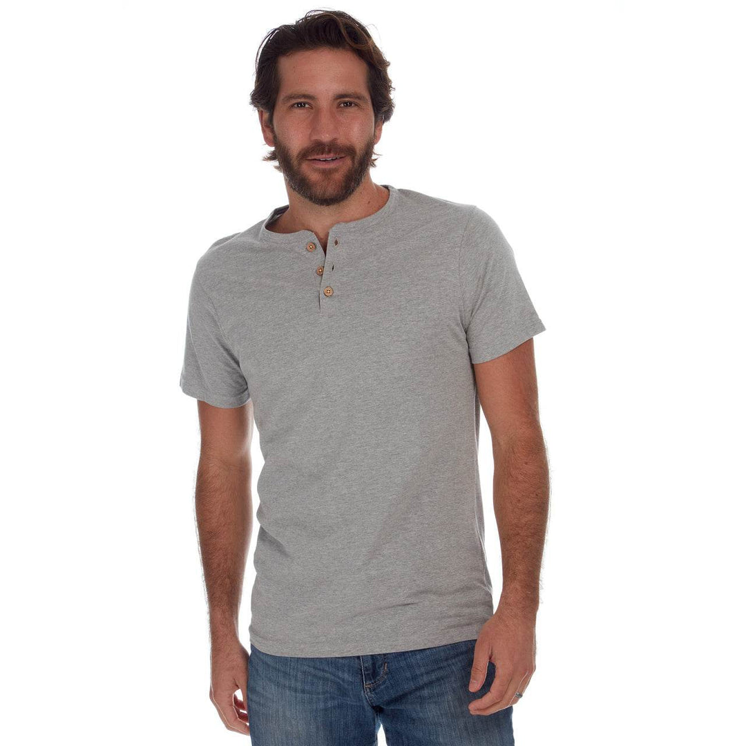 Noel Solid Slub Henley - One Revolver Surfboards
