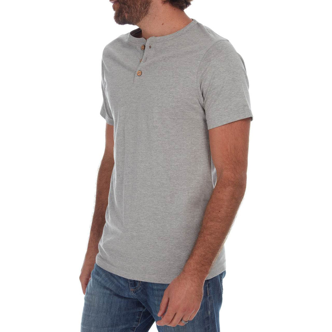 Noel Solid Slub Henley - One Revolver Surfboards