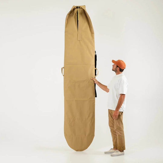 FARO Canvas Surfboard Bag (tan color) - Surfboard Bag - One Revolver Surfboards