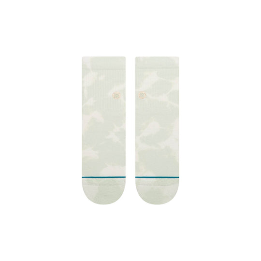 Stance Cotton Quarter Icon Dye Socks - Light Blue - One Revolver Surfboards