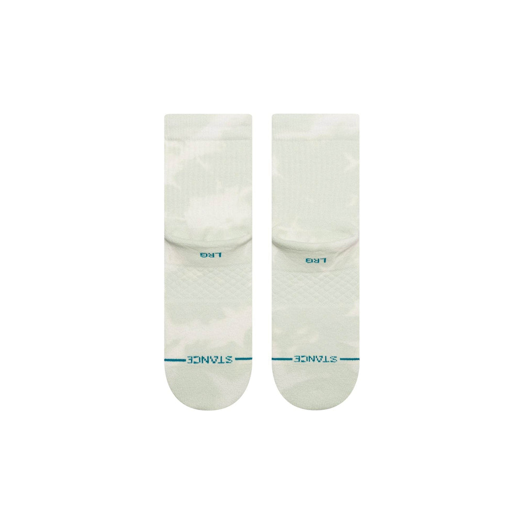 Stance Cotton Quarter Icon Dye Socks - Light Blue - One Revolver Surfboards