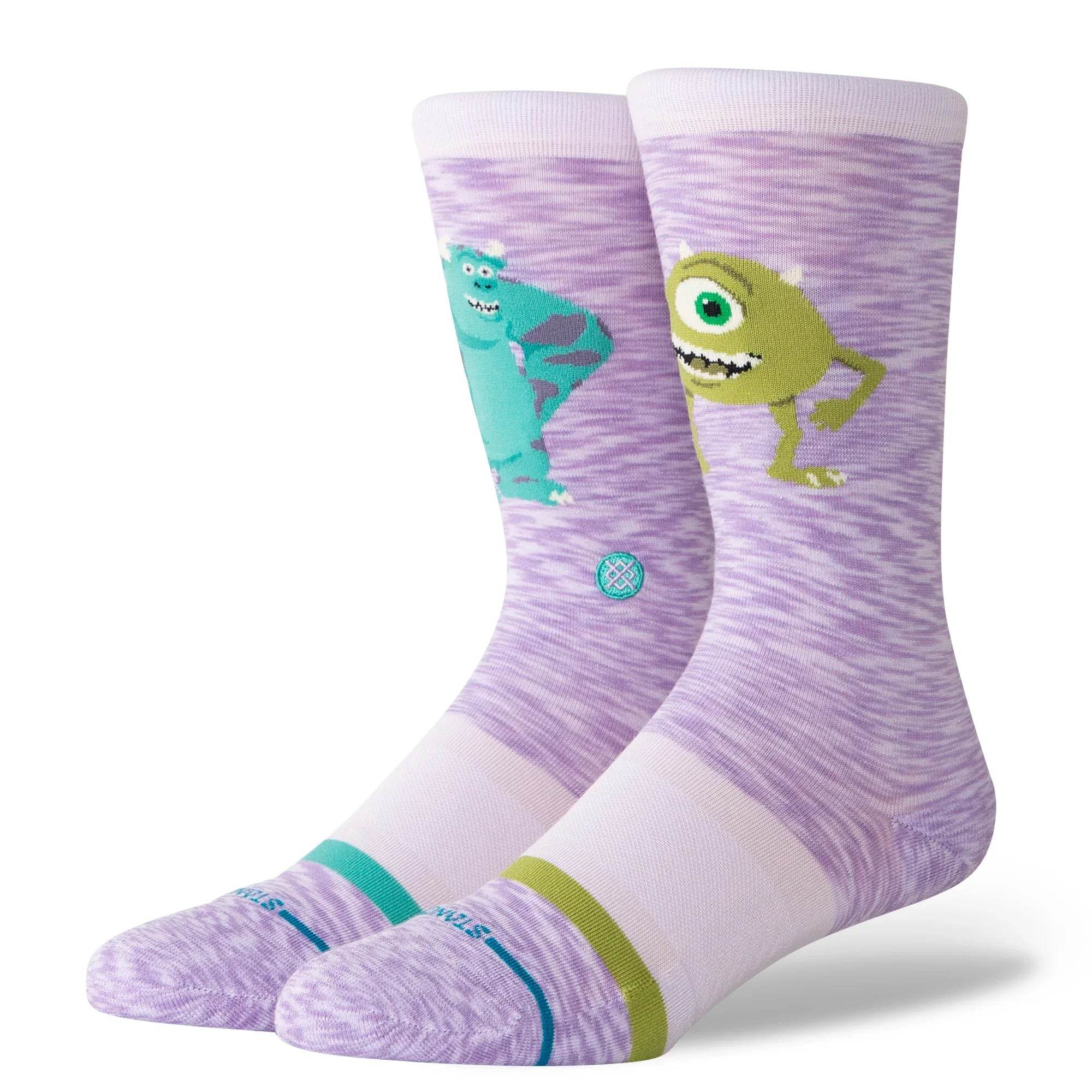 Stance X Pixar Scare Floor Crew Socks - Monsters, Inc. - One Revolver Surfboards