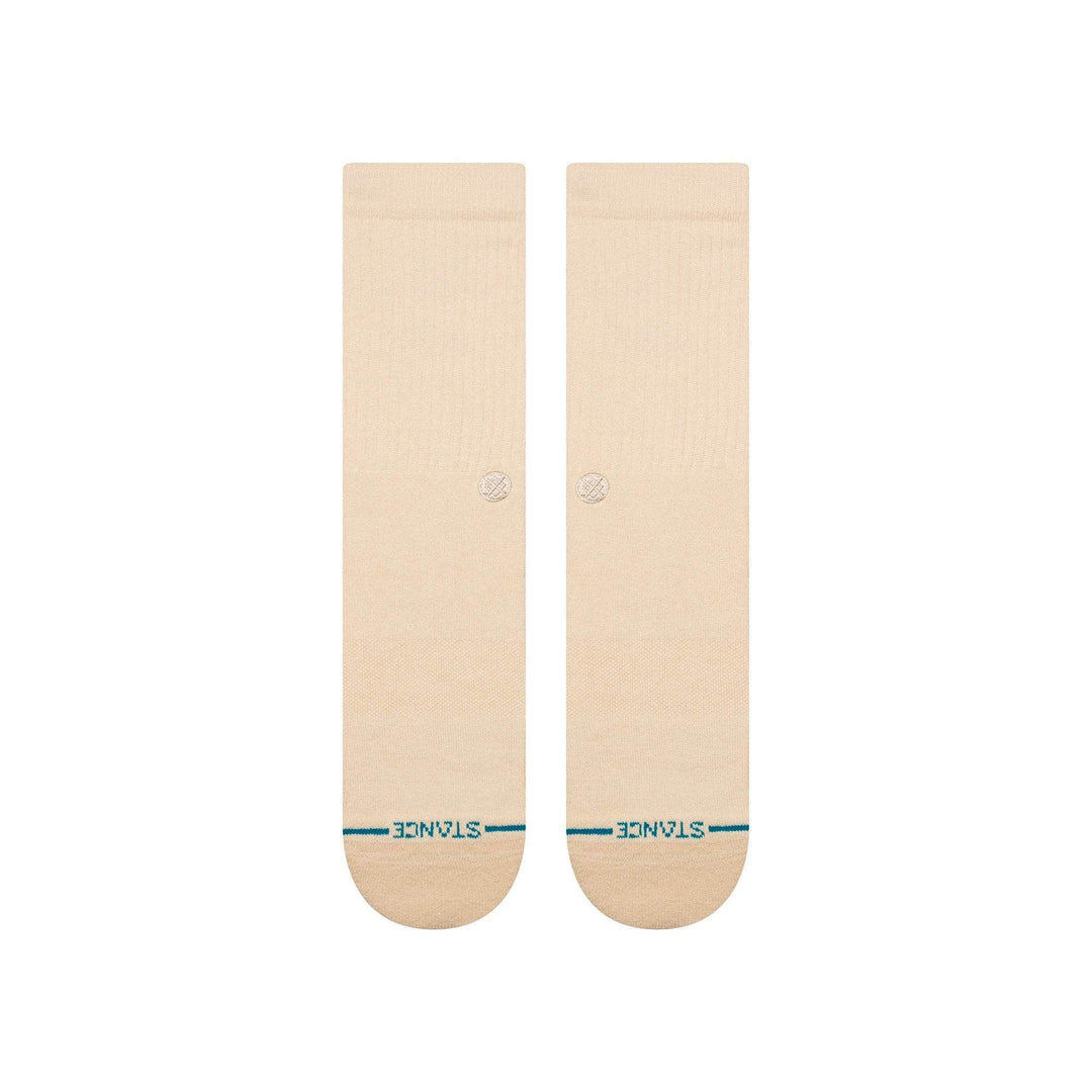 Stance Butter Blend Crew Socks - Shelter - Tan - One Revolver Surfboards
