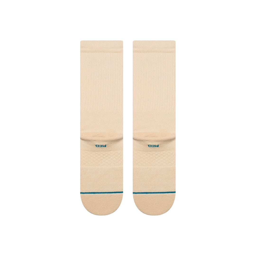 Stance Butter Blend Crew Socks - Shelter - Tan - One Revolver Surfboards