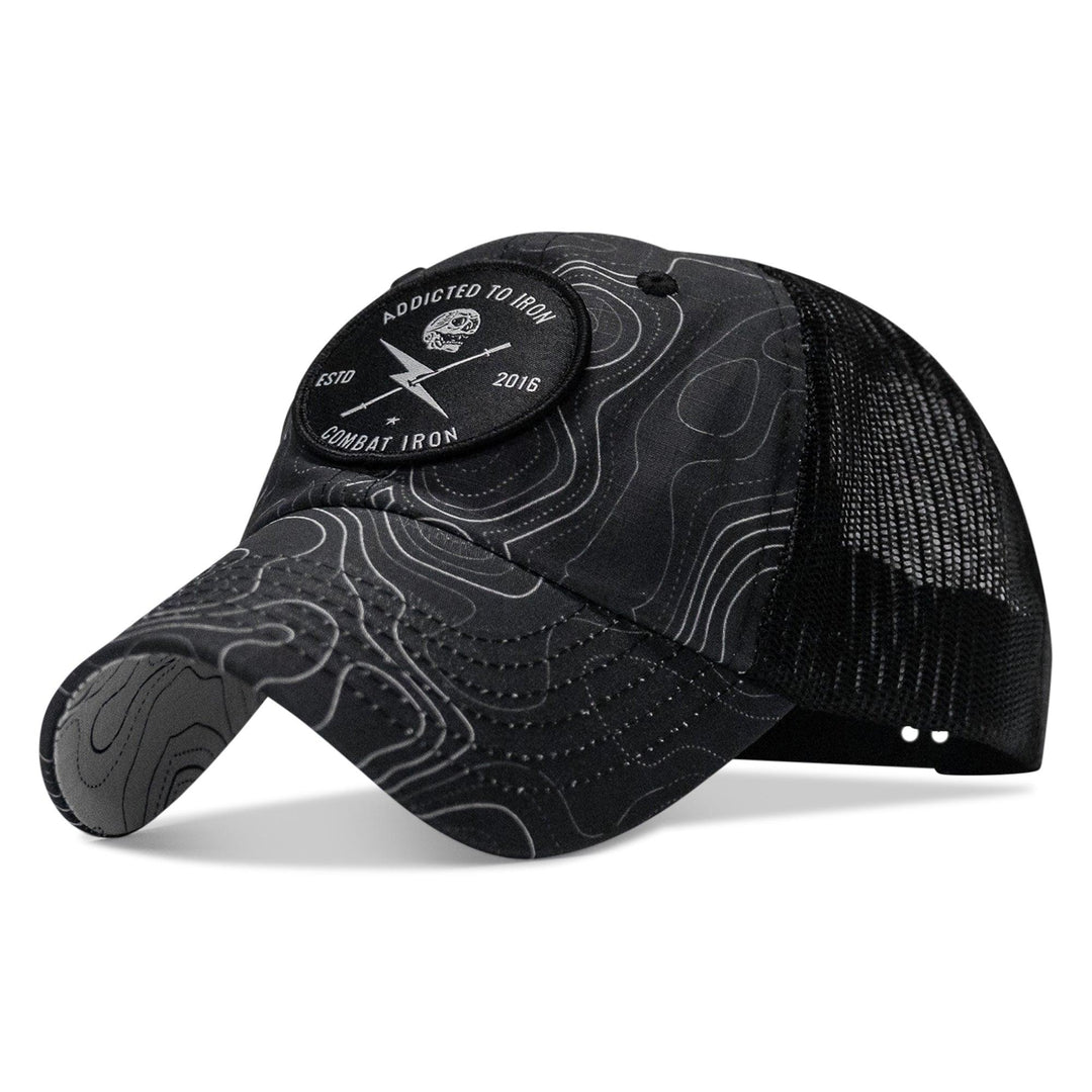 One Revolver Surfboards - Addicted To Iron Patch Tactical Ripstop Mesh Snapback Hat HEADWEAR