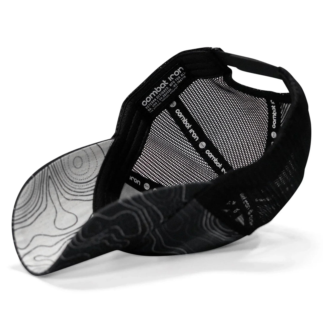 One Revolver Surfboards - Shoot First. Die Last. Club Patch Tactical Ripstop Mesh Snapback Hat HEADWEAR