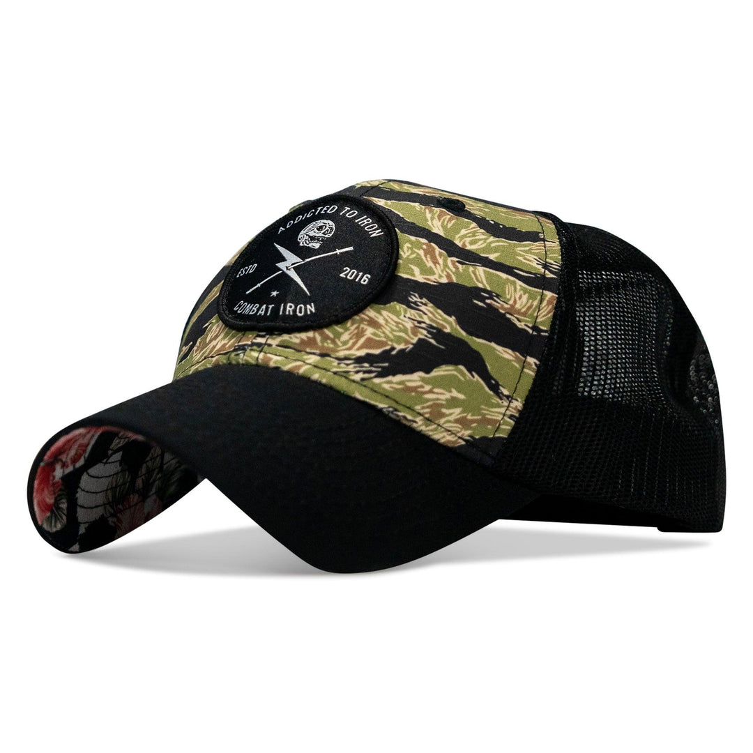 One Revolver Surfboards - Addicted To Iron Patch Original Ripstop Snapback Hat HEADWEAR