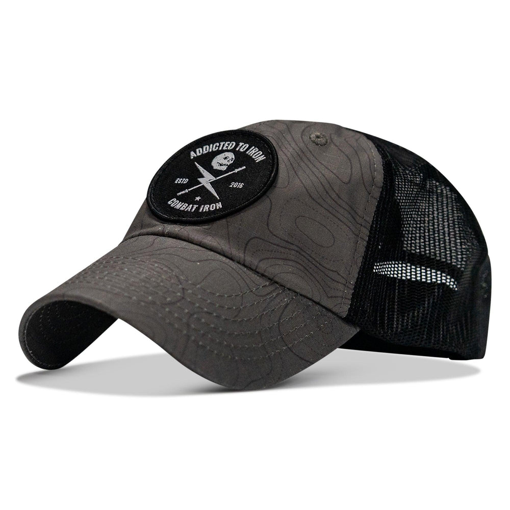 One Revolver Surfboards - Addicted To Iron Patch Tactical Ripstop Mesh Snapback Hat HEADWEAR