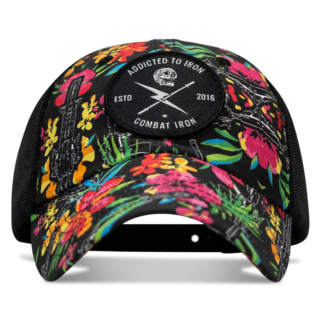 One Revolver Surfboards - Addicted To Iron Patch Tactical Ripstop Mesh Snapback Hat HEADWEAR