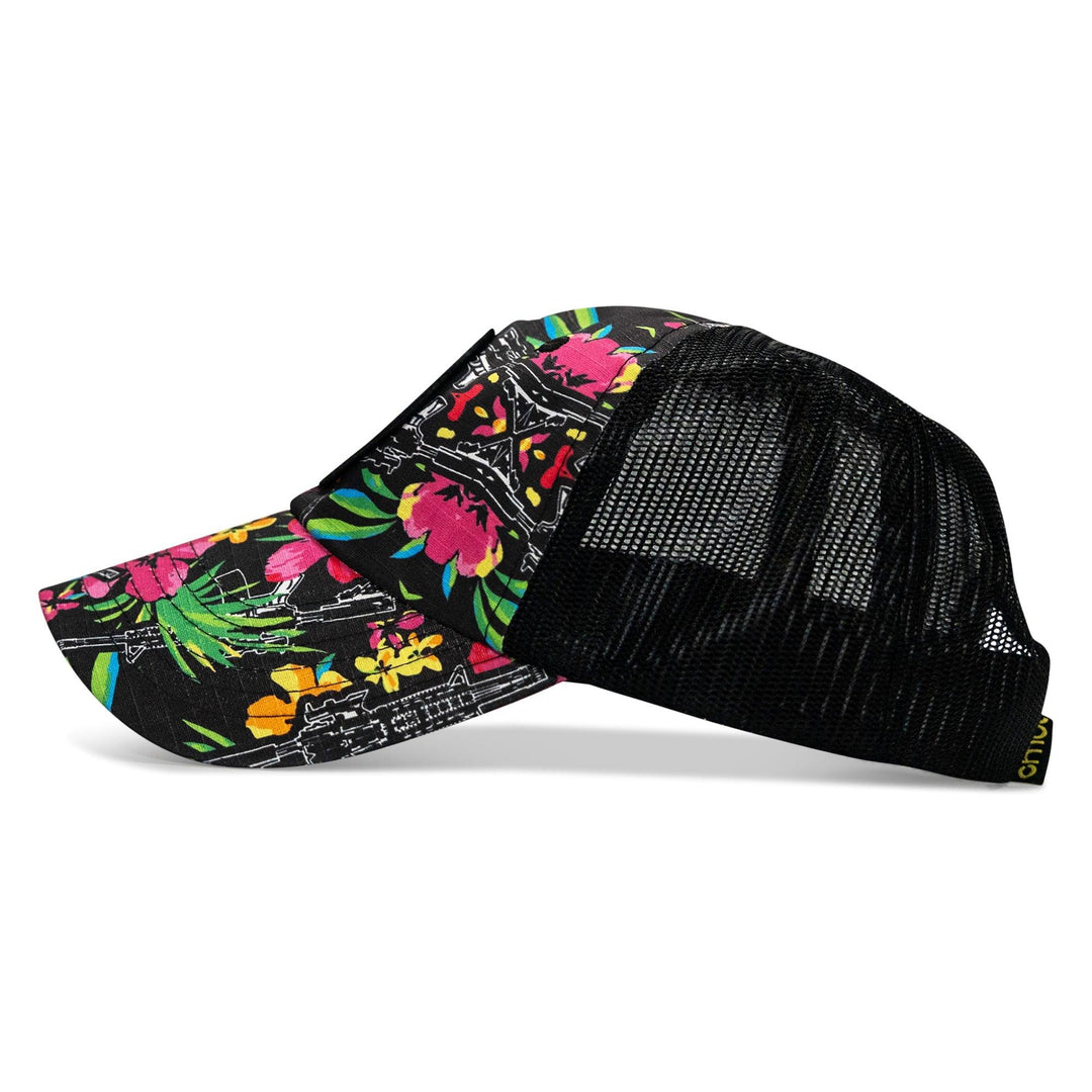 One Revolver Surfboards - Addicted To Iron Patch Tactical Ripstop Mesh Snapback Hat HEADWEAR