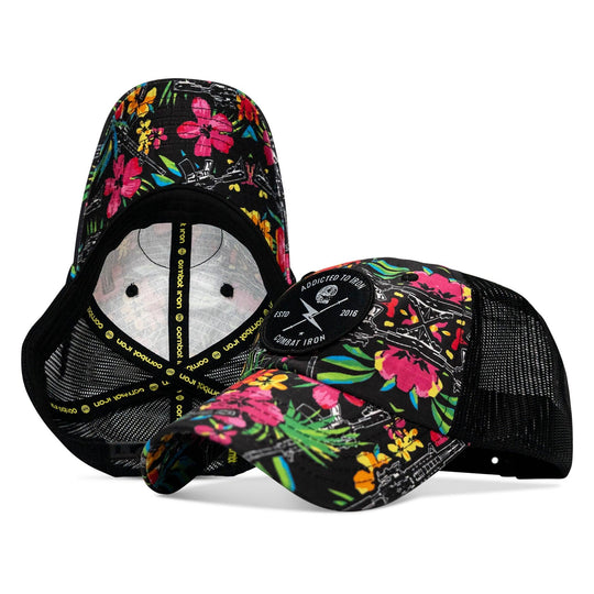 One Revolver Surfboards - Addicted To Iron Patch Tactical Ripstop Mesh Snapback Hat HEADWEAR