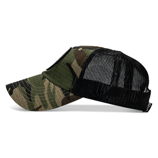 One Revolver Surfboards - Addicted To Iron Patch Tactical Ripstop Mesh Snapback Hat HEADWEAR