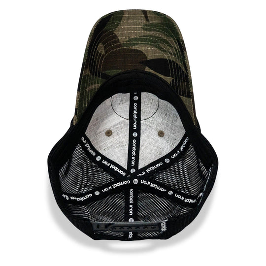 One Revolver Surfboards - Addicted To Iron Patch Tactical Ripstop Mesh Snapback Hat HEADWEAR