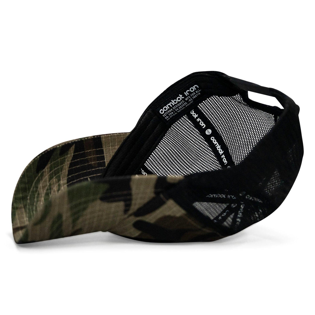 One Revolver Surfboards - Addicted To Iron Patch Tactical Ripstop Mesh Snapback Hat HEADWEAR