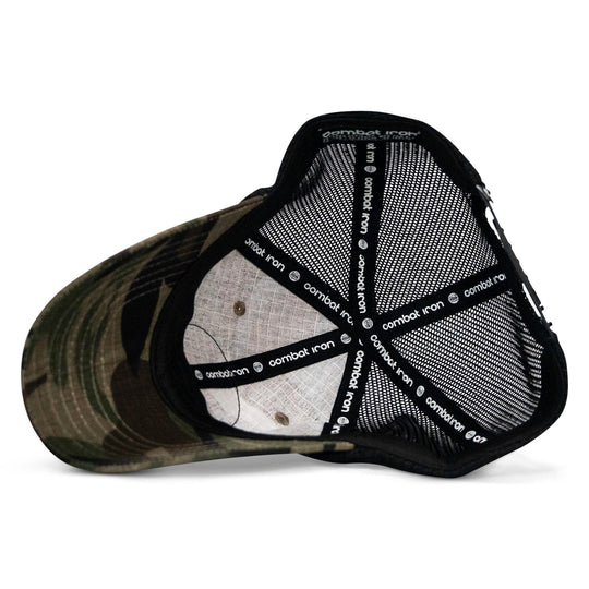 One Revolver Surfboards - Addicted To Iron Patch Tactical Ripstop Mesh Snapback Hat HEADWEAR