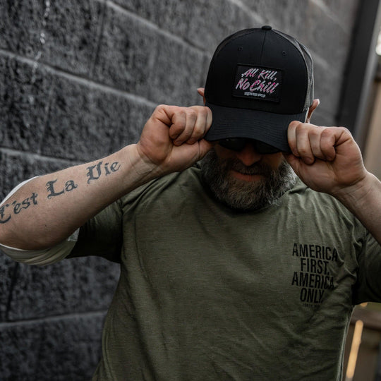 One Revolver Surfboards - All Kill No Chill Patch Snapback Hat HEADWEAR