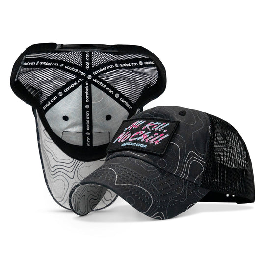 One Revolver Surfboards - All Kill No Chill Patch Tactical Ripstop Mesh Snapback Hat HEADWEAR