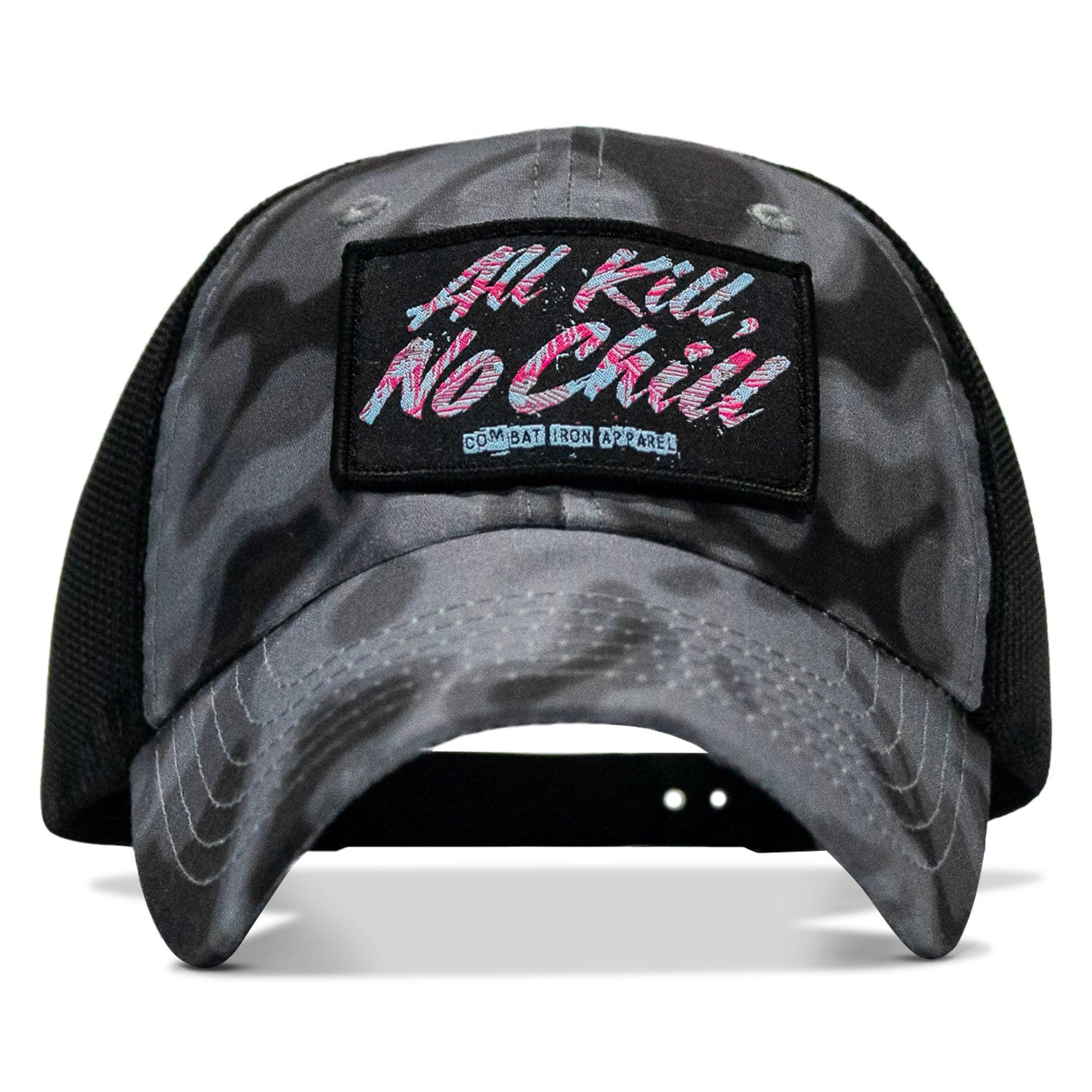 One Revolver Surfboards - All Kill No Chill Patch Tactical Ripstop Mesh Snapback Hat HEADWEAR