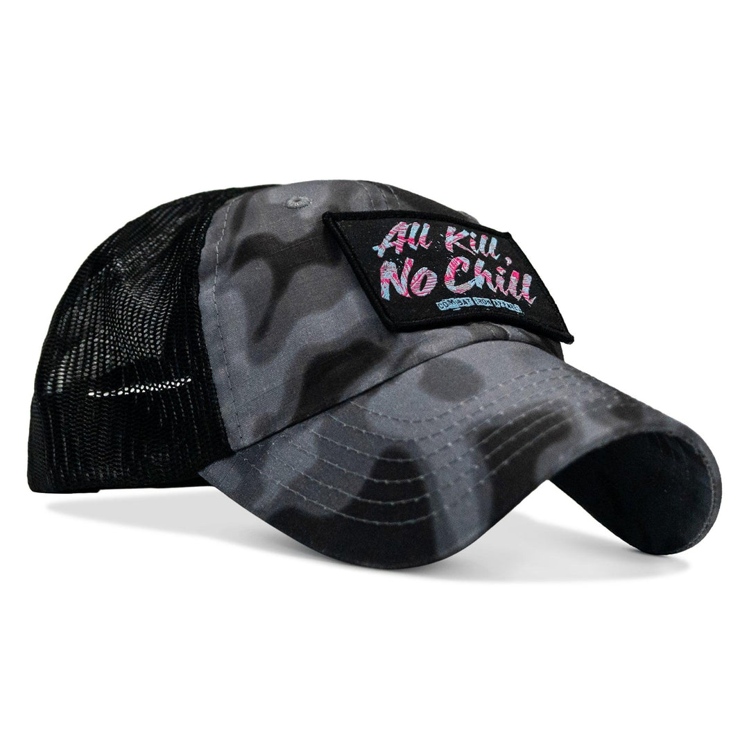 One Revolver Surfboards - All Kill No Chill Patch Tactical Ripstop Mesh Snapback Hat HEADWEAR