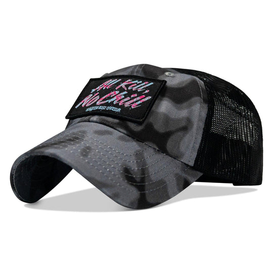 One Revolver Surfboards - All Kill No Chill Patch Tactical Ripstop Mesh Snapback Hat HEADWEAR