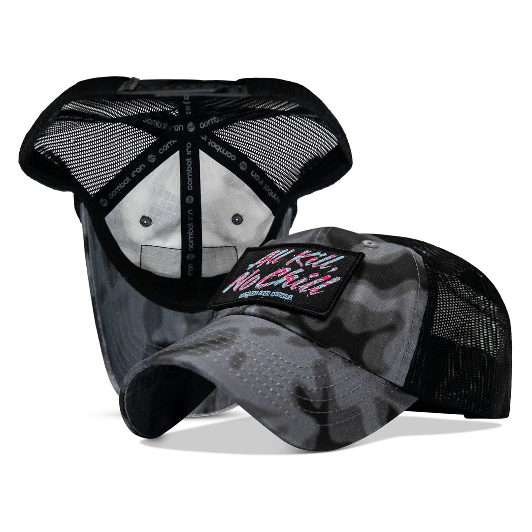 One Revolver Surfboards - All Kill No Chill Patch Tactical Ripstop Mesh Snapback Hat HEADWEAR